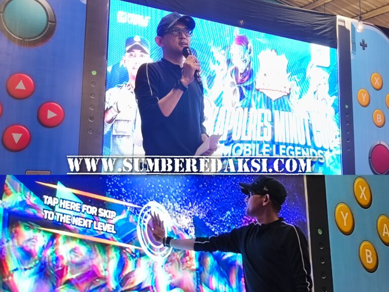 Pembukaan Kapolres Minut Cup Mobile Legends Sukses Digelar di Warkop Kemang