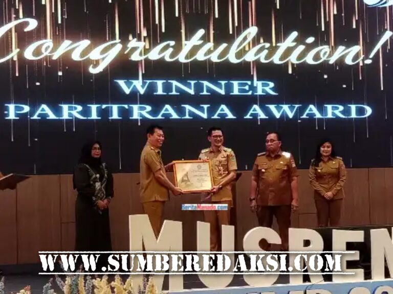 Pemkab Minut Sukses Terima Paritrana Award 2024.
