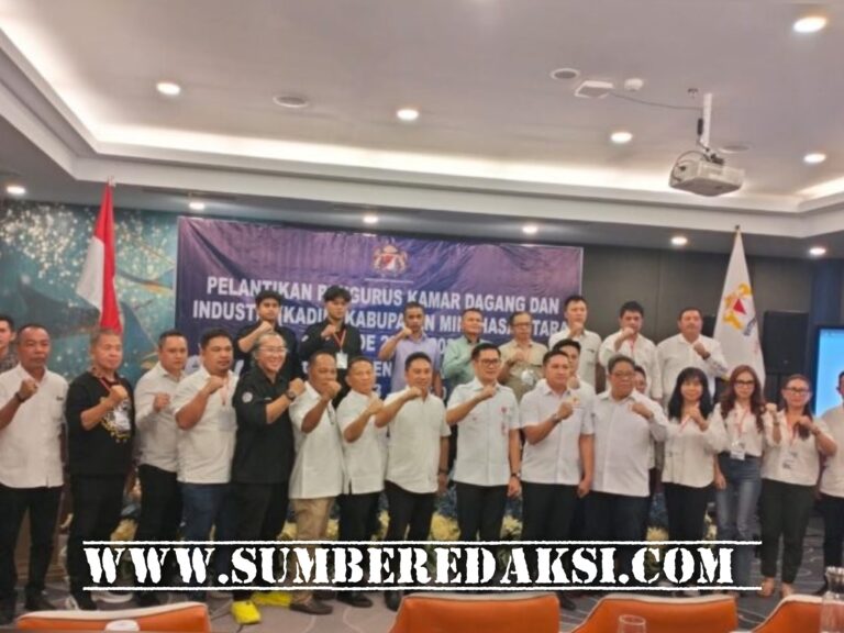 Joutje Dengah Resmi Pimpin Kadin Minut Periode 2025-2030