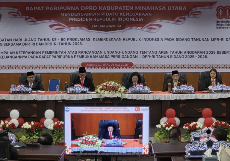 Rapat Paripurna Mendengarkan Pidato Kenegaraan HUT RI ke-80