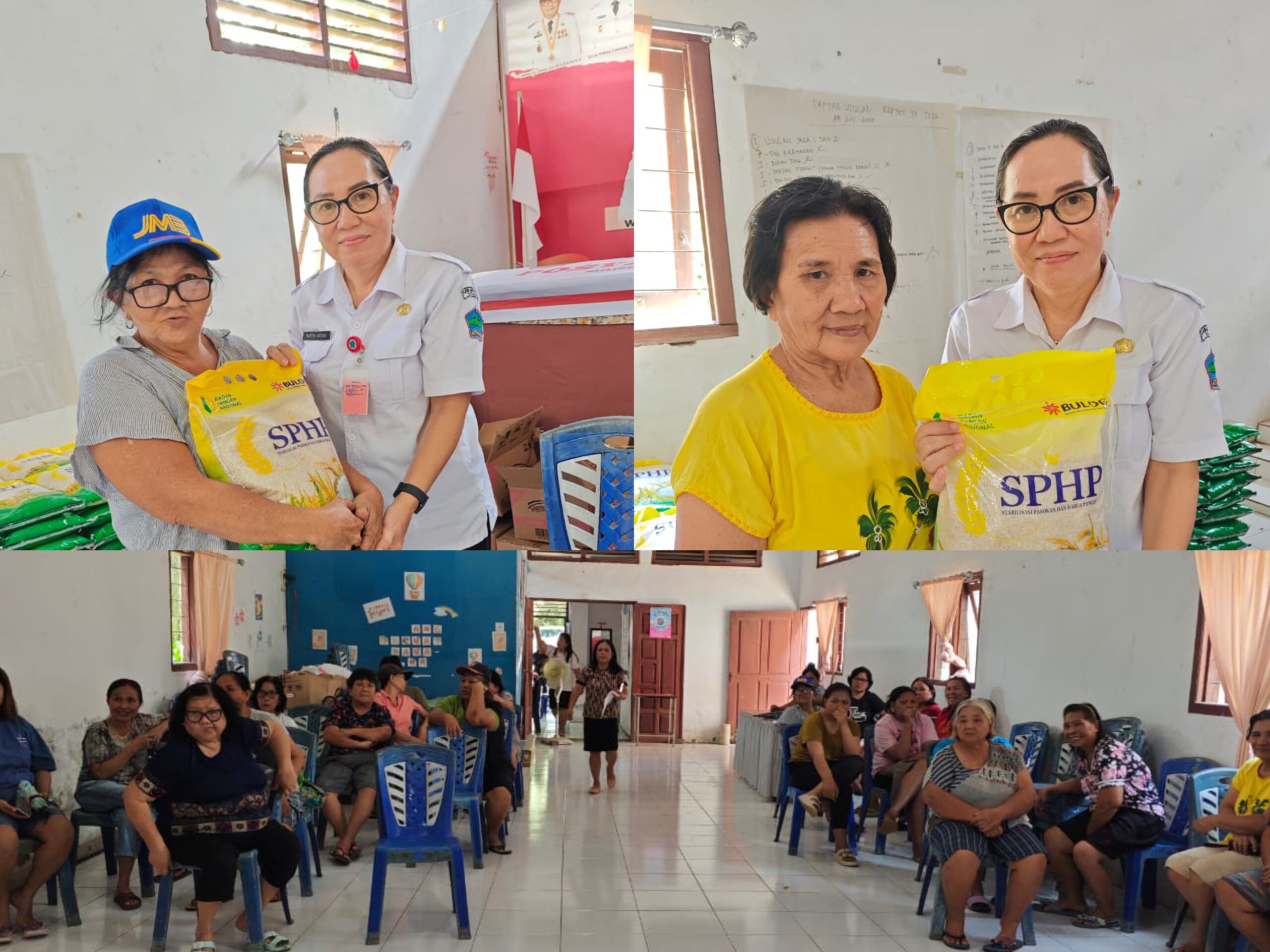 Komitmen Bupati Joune Ganda Untuk Gerakan Pangan Murah, Kali Ini Di Desa Kuwil 