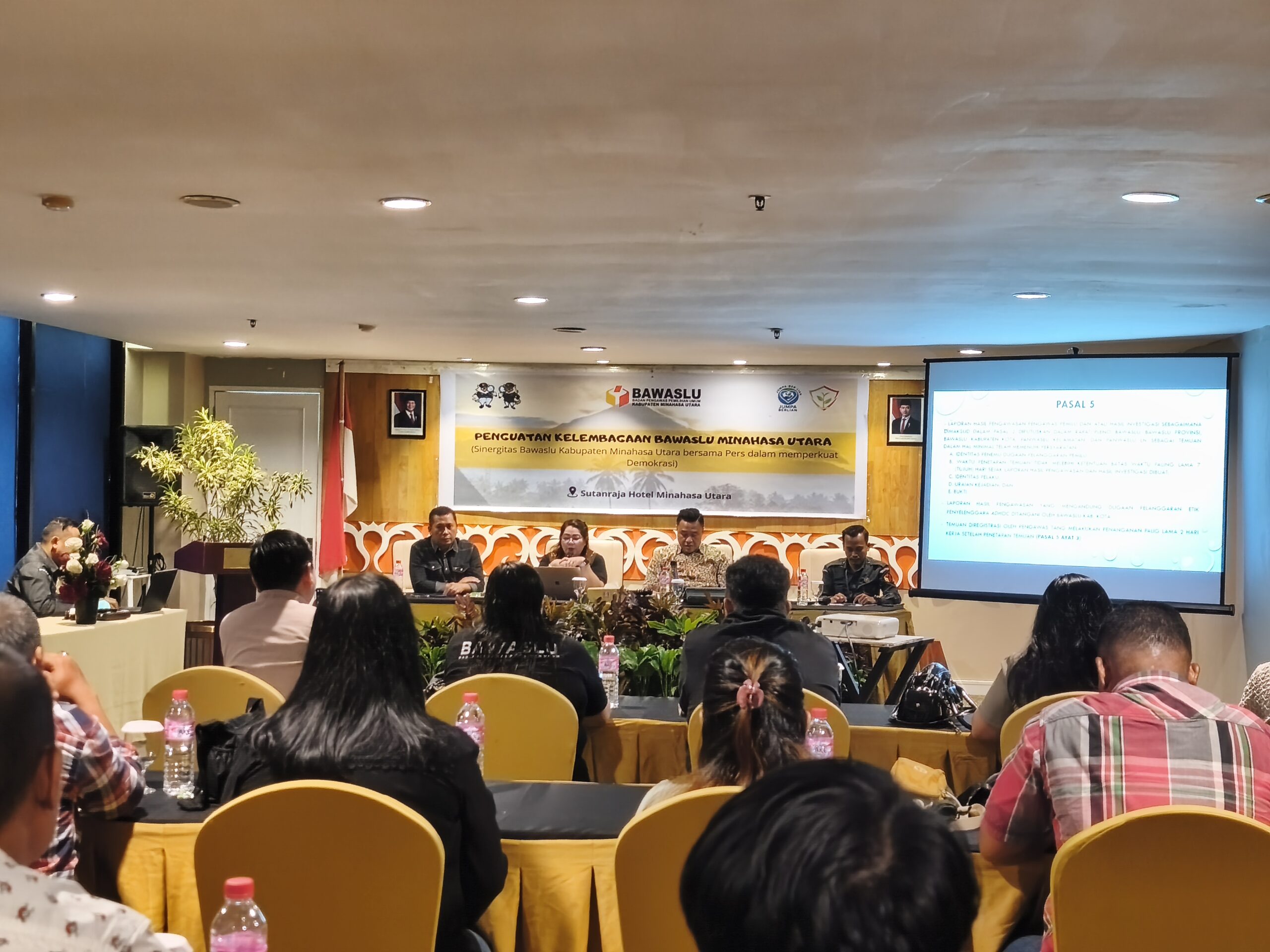 Bawaslu Minut Kolaborasi Bersama Pers Untuk Memperkuat Demokrasi dan Pendidikan Kepada Masyarakat 
