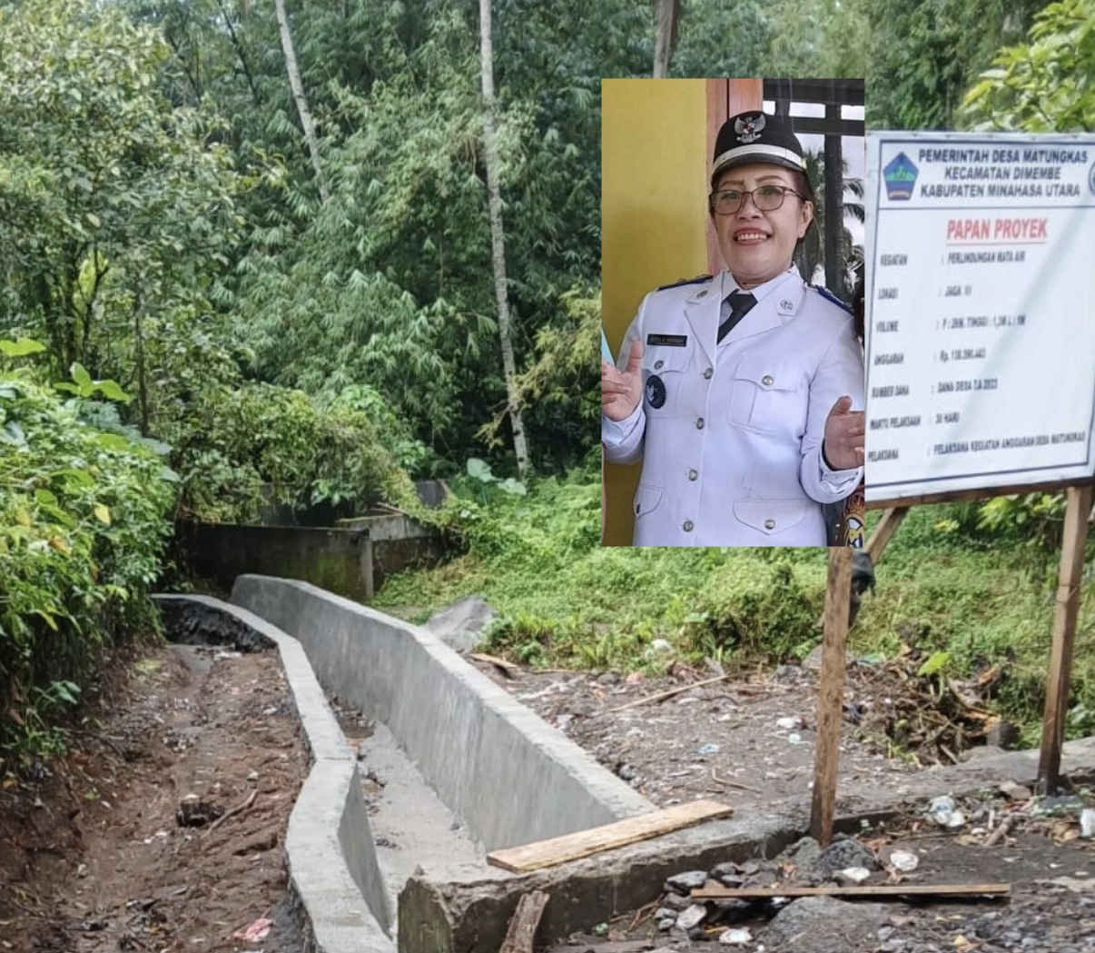 Waduhh…! Warga Matungkas Keluhkan Kinerja Hukum Tua Novieta Tangkudung Terkait Penggunaan Dana Desa