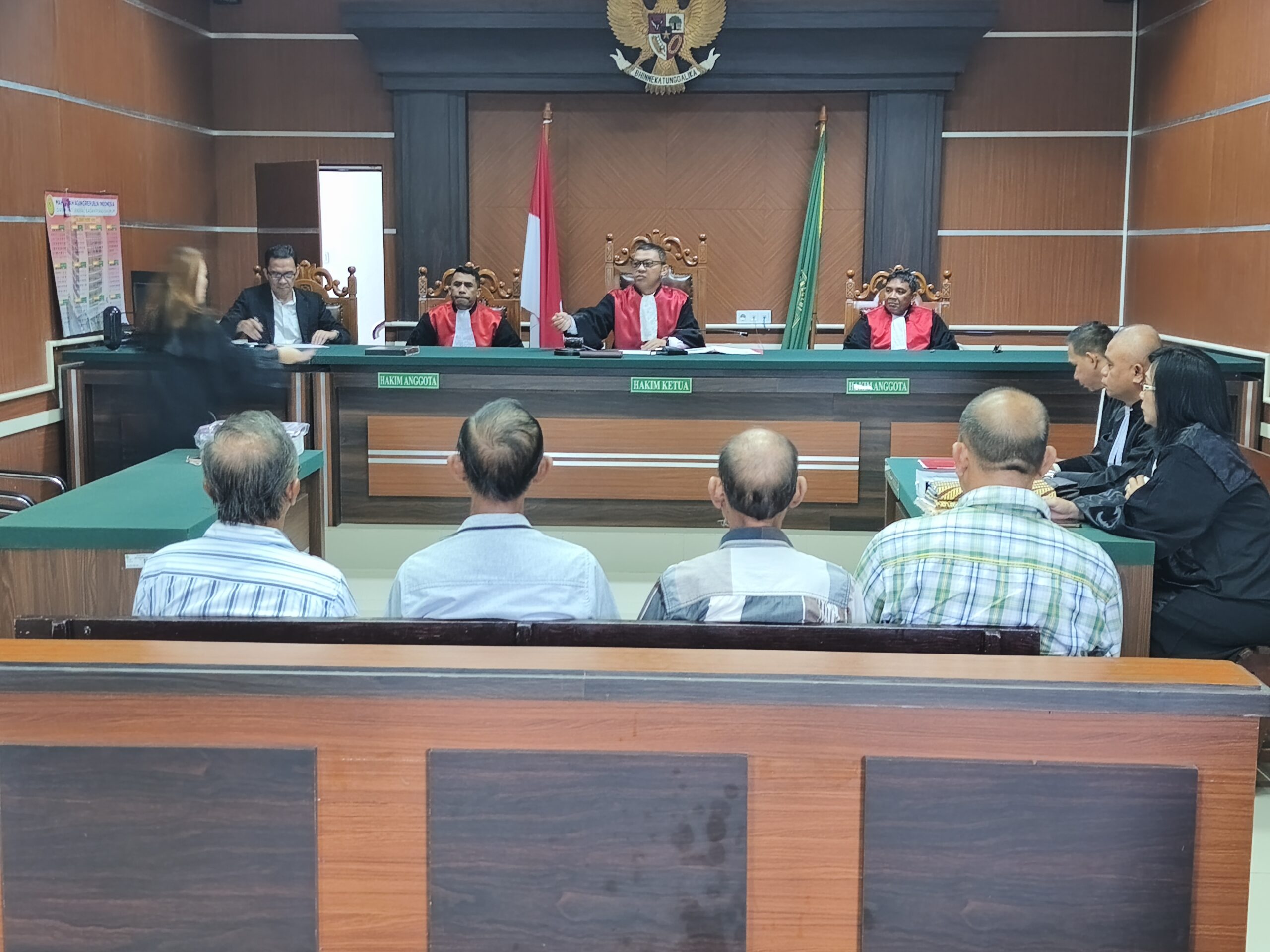 Waduhh…!! Dugaan Kasus Penyerobotan Lahan Tumpengan, Dua Saksi Korban Jimmy dan Raisa Kembali Tak Hadir di Persidangan