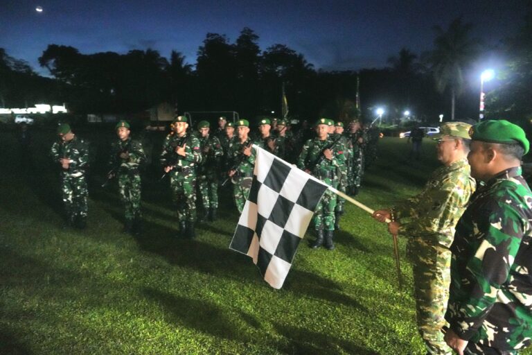 Bupati Joune Ganda Lepas Prajurit Peleton Beranting YWP ke Etape Selanjunya