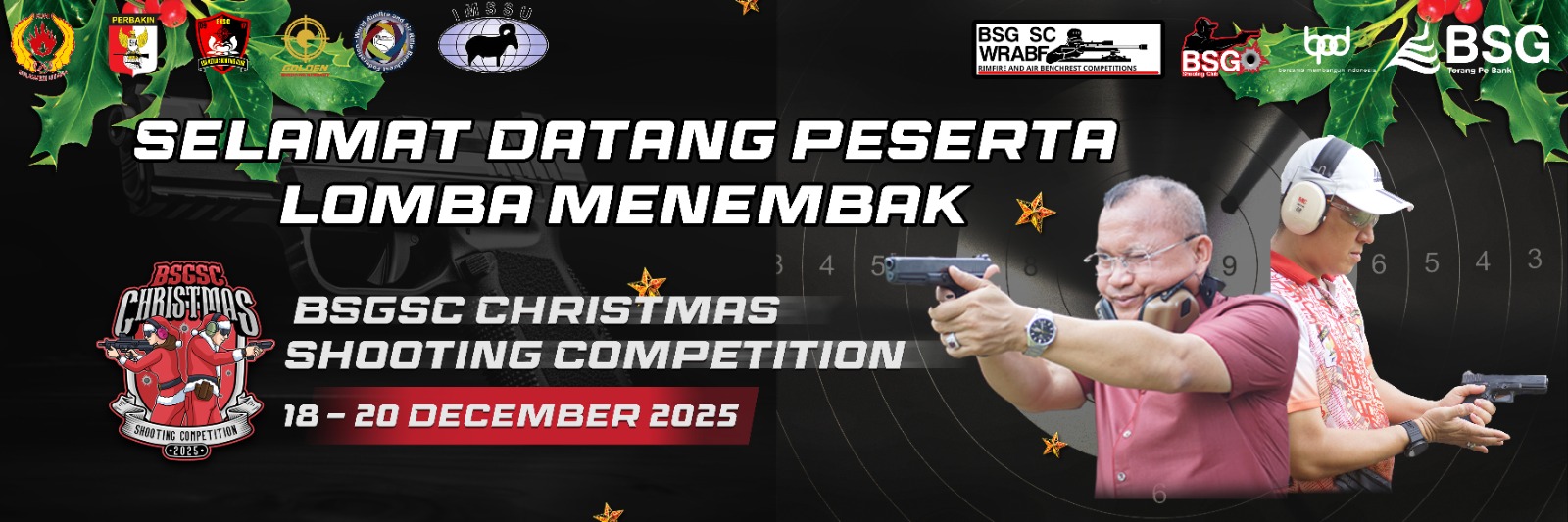 Woww…! BSG Kembali Buka Kejuaraan Menembak BSGSC Christmas Shooting Competition 2025