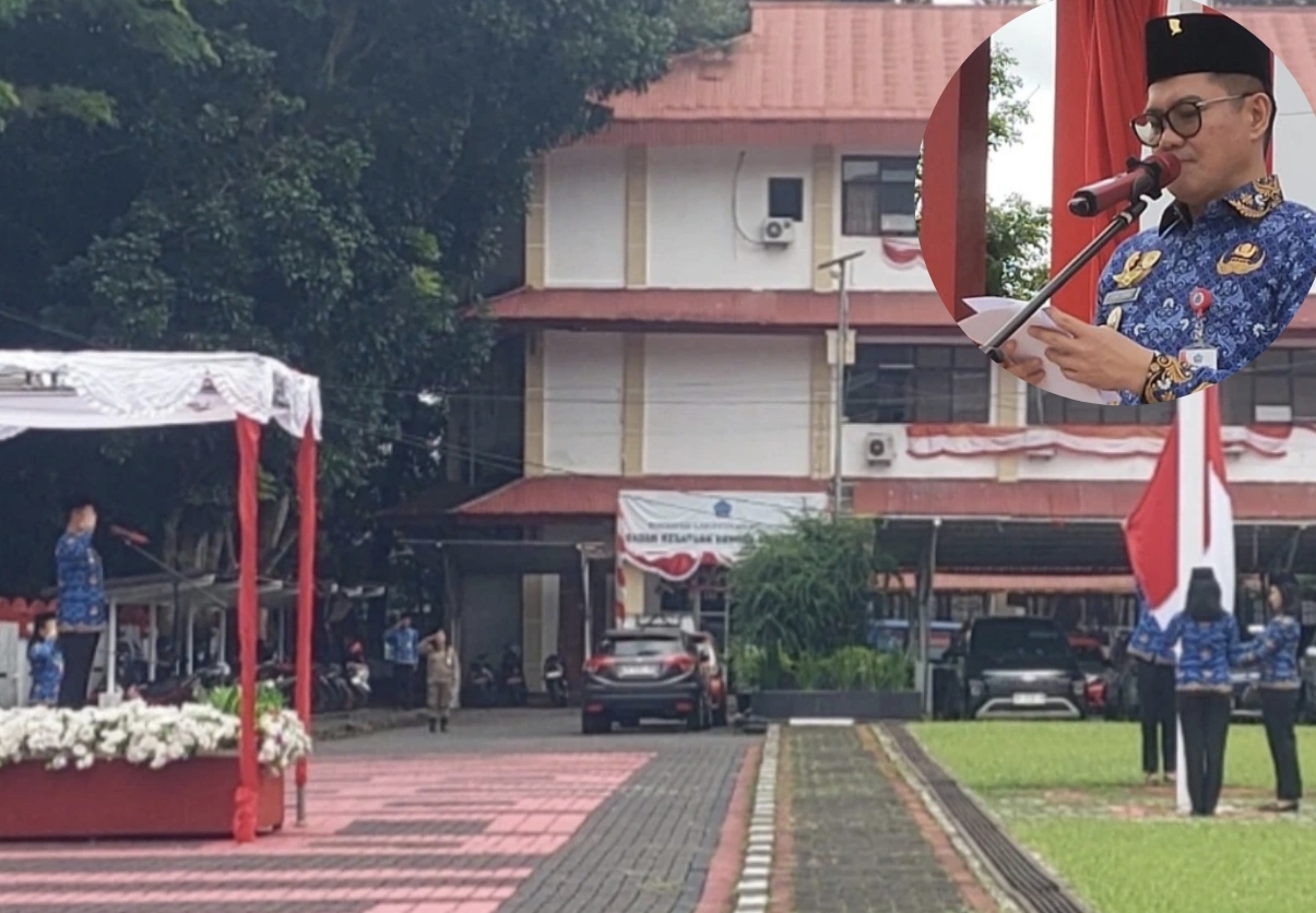 Bupati Joune Ganda Irup di HUT KORPRI ke-54