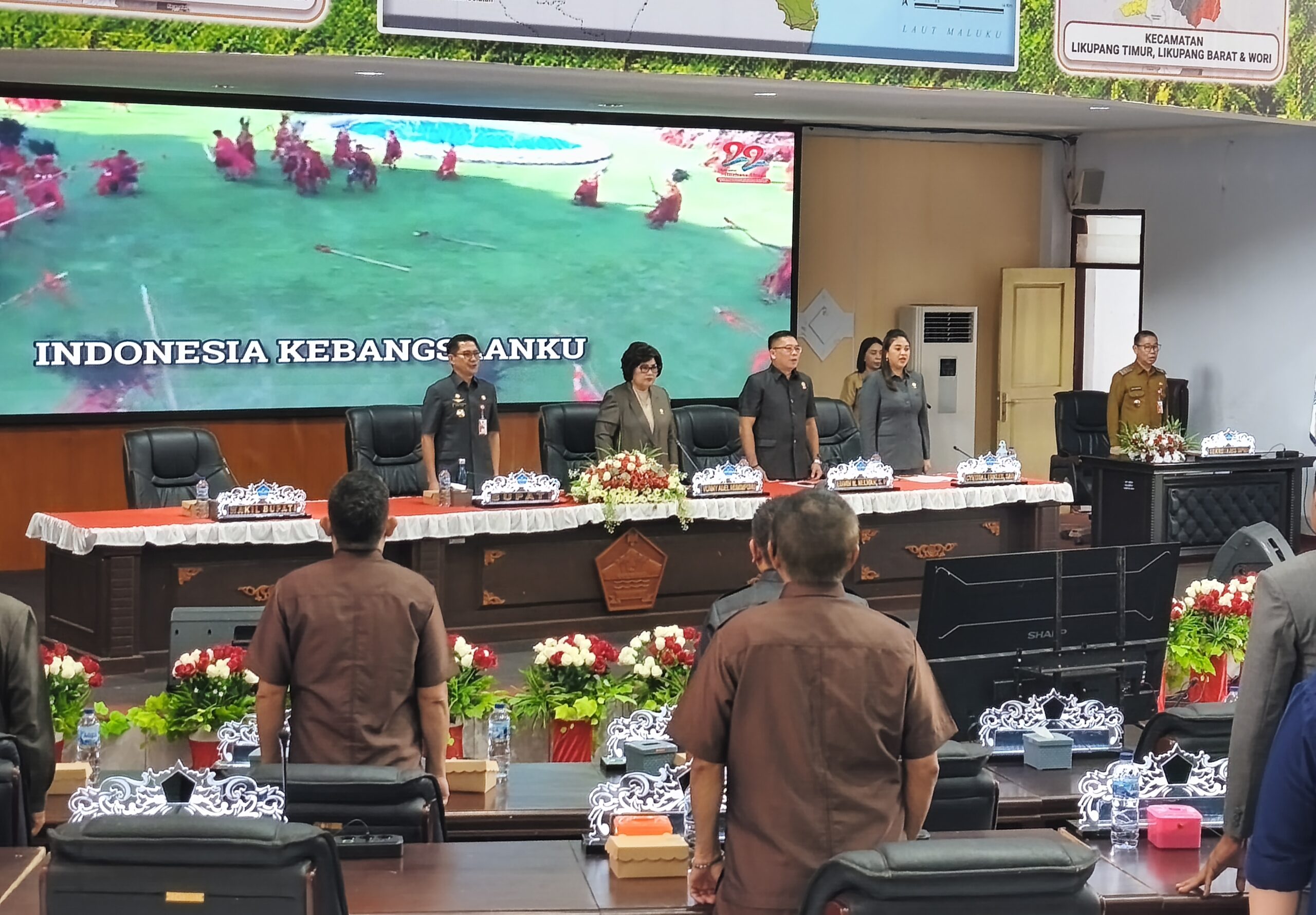 DPRD Minut Gelar Rapat Paripurna Penyampaian Laporan Hasil Reses