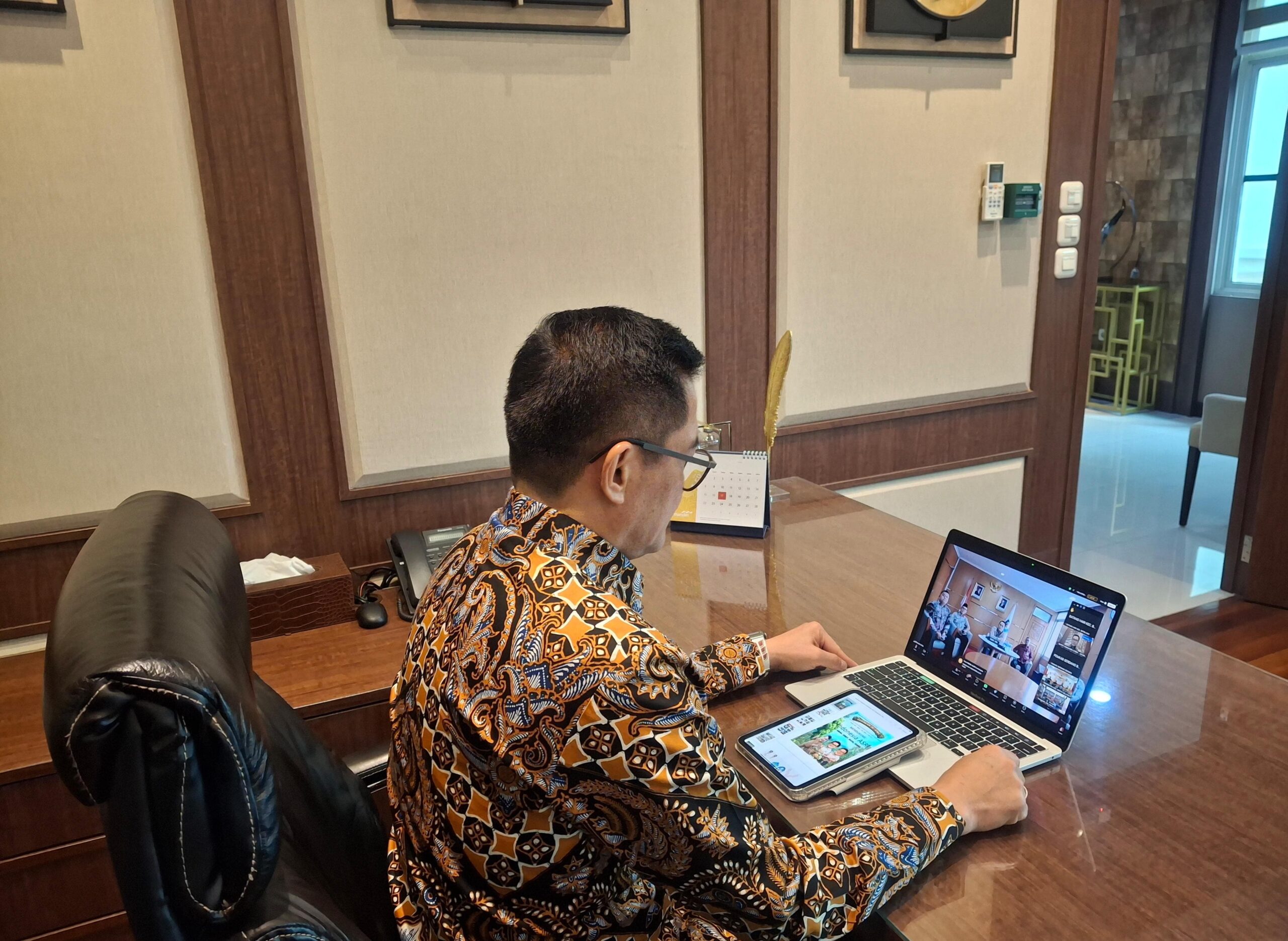 Lewat Rakor Gerakan Indonesia ASRI, Bupati Joune Ganda Bersinergi Dengan Pusat dan Daerah