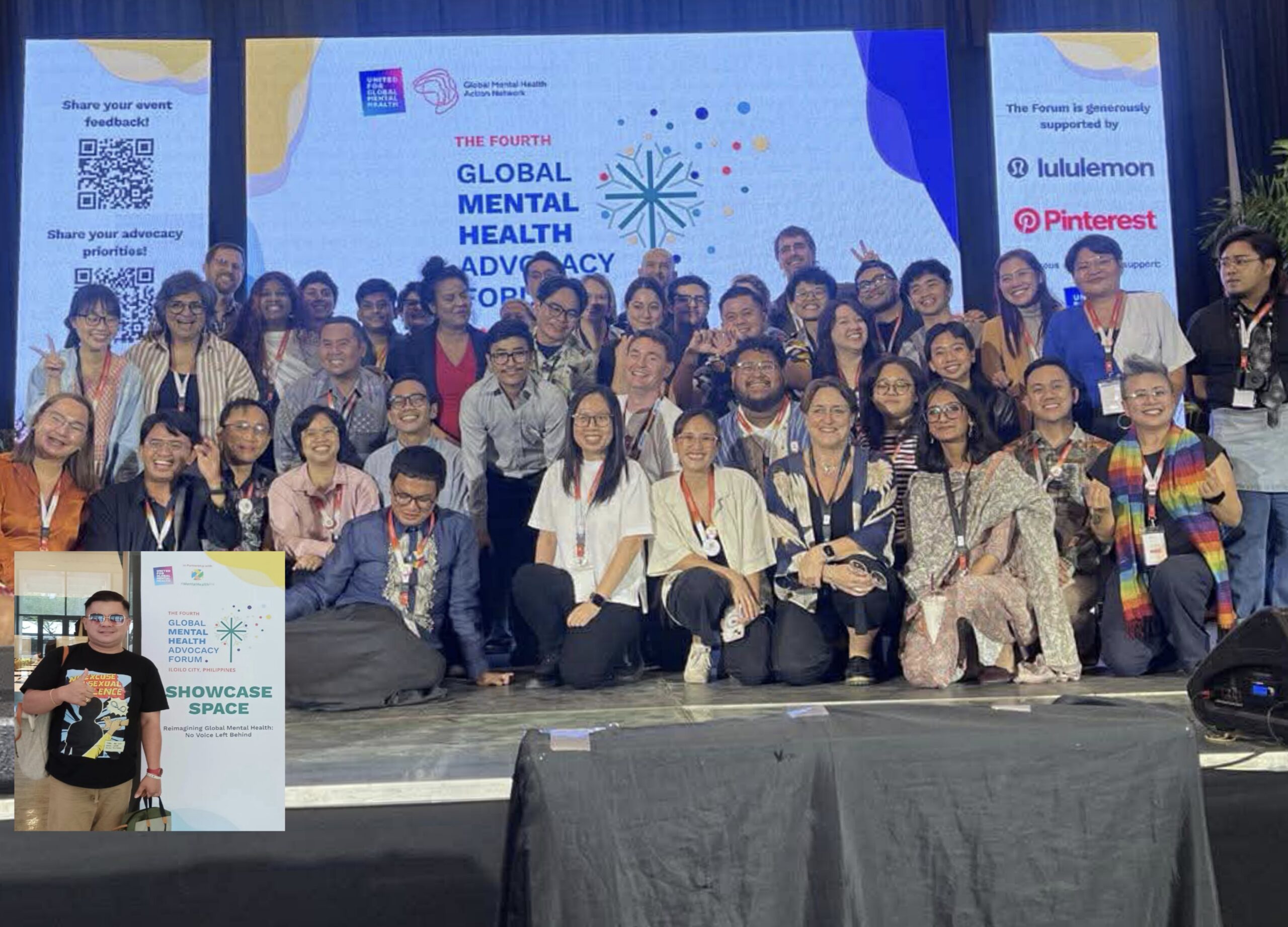 Marcelino Sengkeh Wakili Sulawesi Utara Mengikuti Global Mental Health Advocacy Network di Filipina