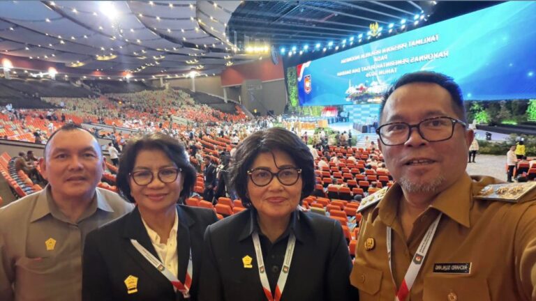 Ketua DPRD Minut VAR Hadir di Rakornas SICC Bogor