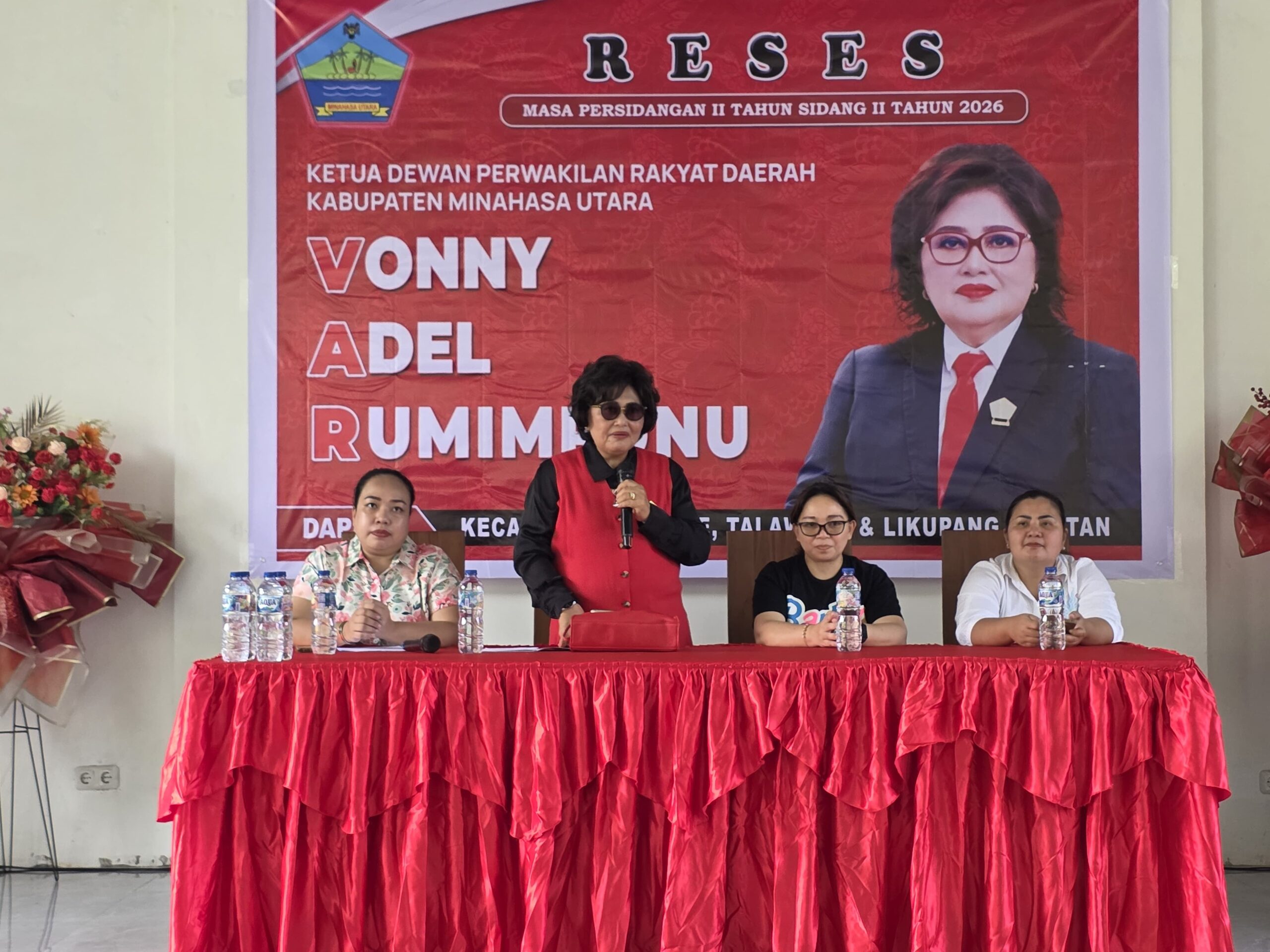 Ketua DPRD Minut VAR Serap Aspirasi Masyarakat Desa Dimembe