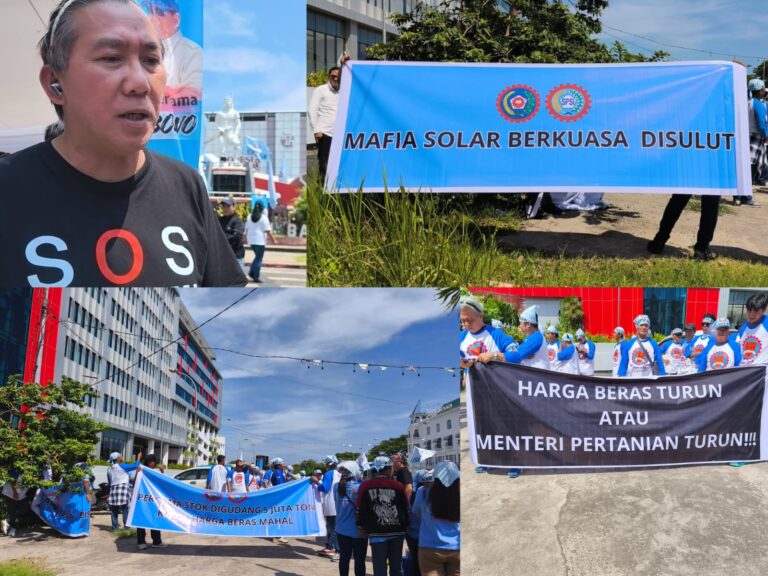 Usai Aksi Damai Hari Buruh di TKB, William Luntungan Minta Polda Sulut Atensi Lebih Kepada Mafia Solar