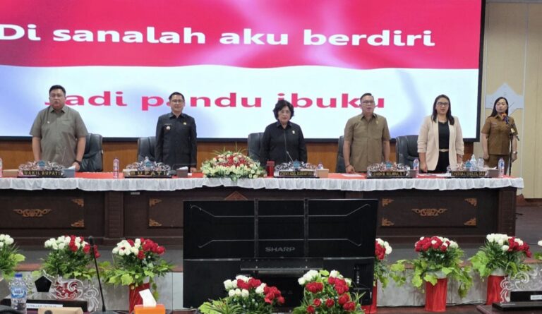 DPRD Minut Gelar Rapat Paripurna Penyampaian Laporan Hasil Reses Masa Persidangan II Tahun 2026