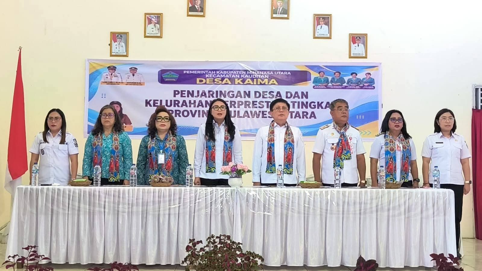 Desa Kaima Ditunjuk Mewakili Minut Dalam ajang Penjaringan Desa Tingkat Provinsi Sulawesi Utara Tahun 2026.
