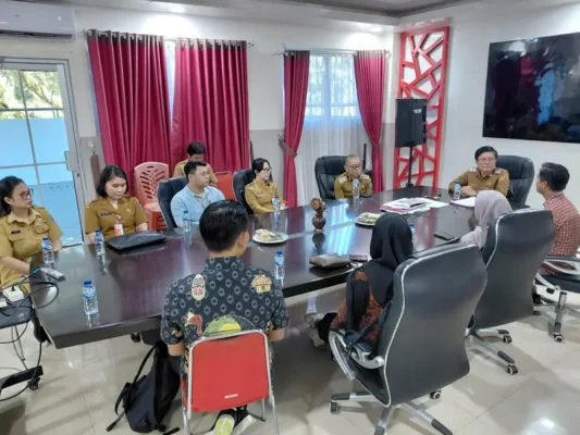 Kawal Pembangunan Alun-Alun  Tahap II, Pemkab Minut Gandeng LKPP RI 