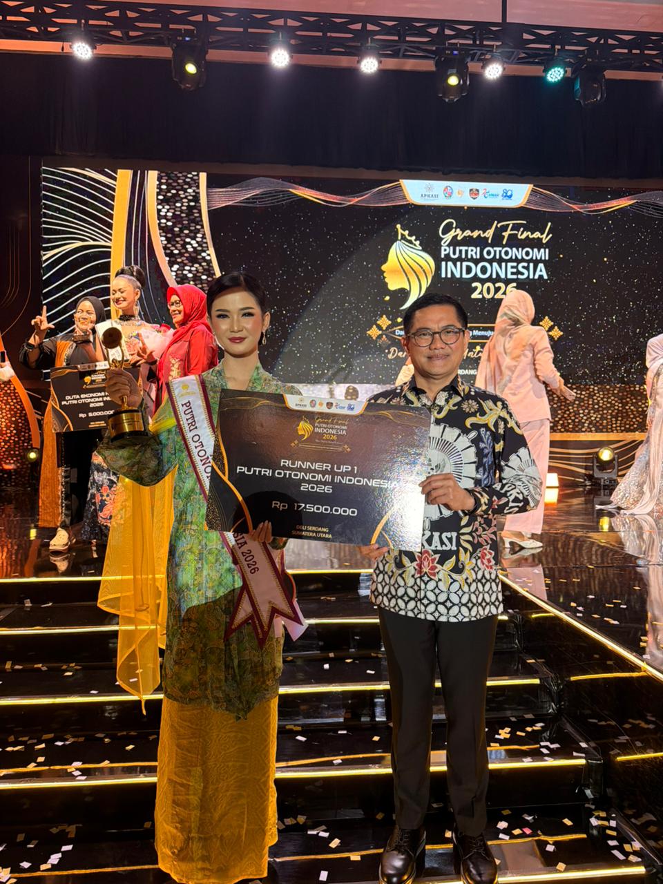 Keberhasilan Abel Jadi Runner-Up 1 POI 2026, Bupati Joune Ganda dan Rizya Ganda-Davega Sangat Bangga