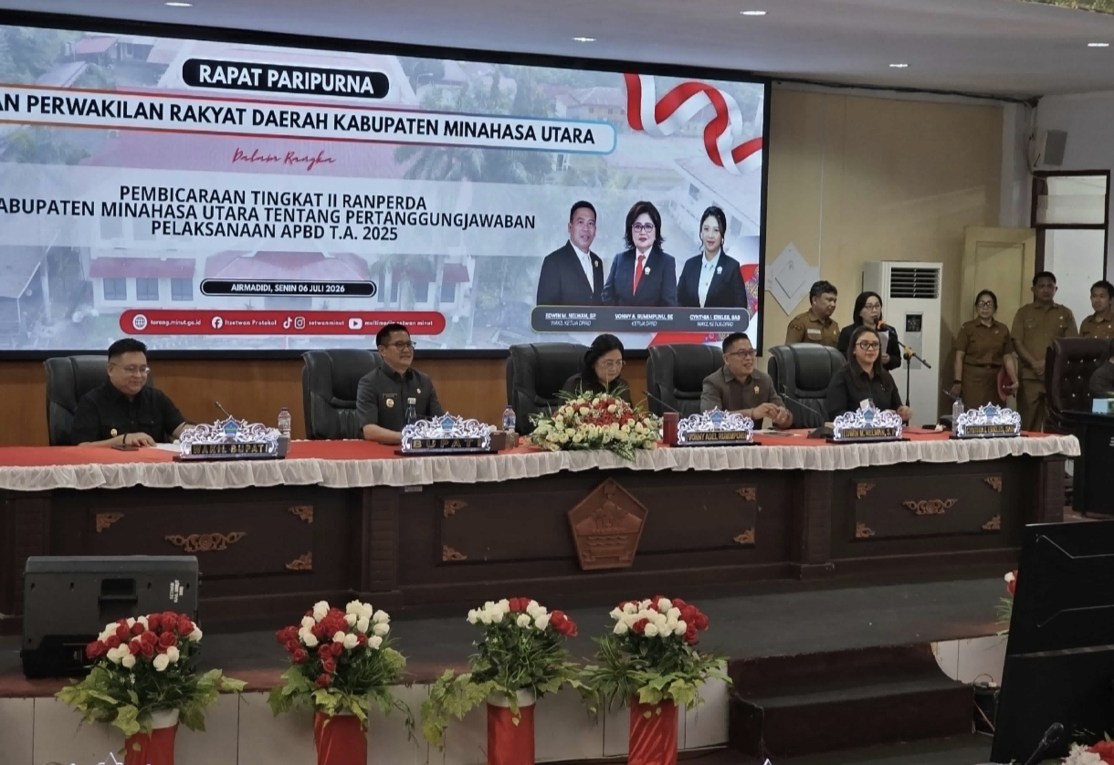 Bupati Joune Ganda Apresiasi Sinergi Dengan DPRD Minut