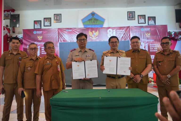 Rombak Tata Kelola Agraria, Pemkab Minut Gandeng KPK dan BPN Taken MOU