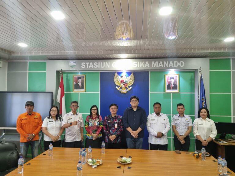 Ketua Panitia LTF Ray Dondokambey Datangi Kantor BMKG Sulut, Koordinasikan Terkait Cuaca Saat Pelaksanaan Kegiatan