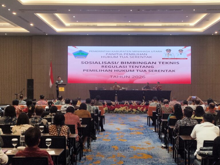 Pemkab Minut Perkuat Pemahaman Regulasi Jelang Pilhut Serentak 2026