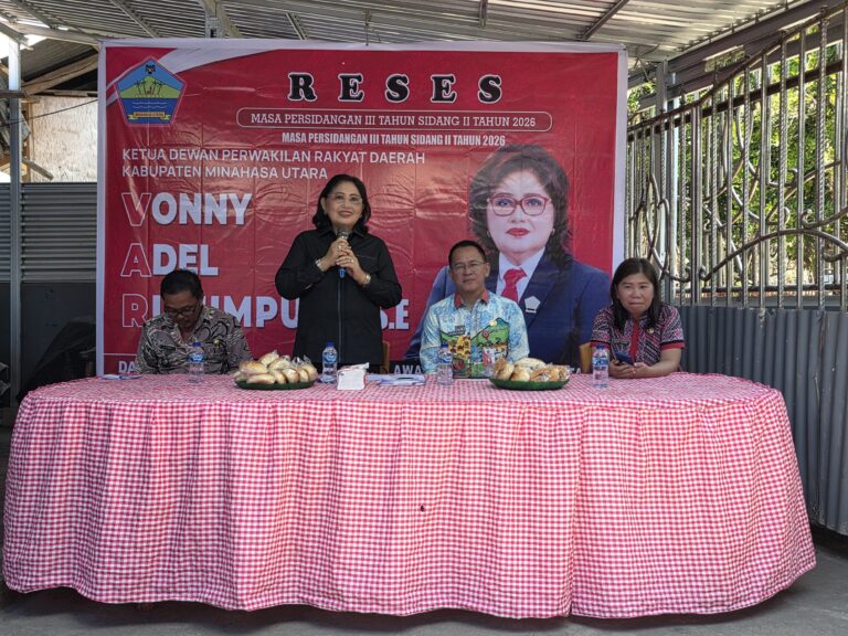Ketua DPRD Minut VAR Gelar Reses di Desa Werot Likupang Selatan