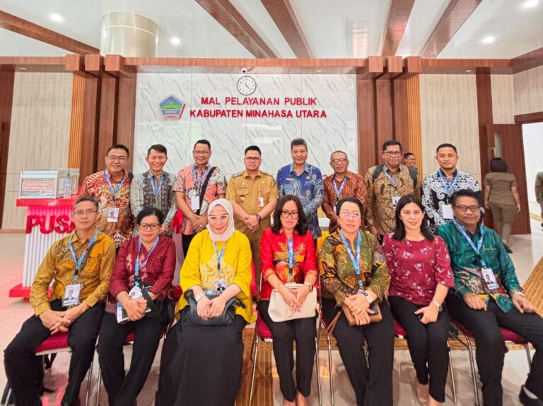 Wihhh…! Kepemimpinan Bupati Joune Ganda Jadi Percontohan Tata Kelolah Berbasis Digital di MPP Minut 