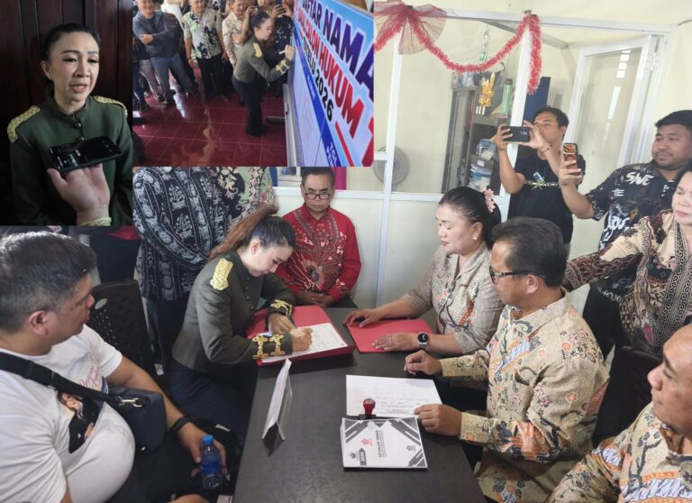 Maju Bersama Rakyat, Rossieana Angkouw Resmi Mendaftar Calon Hukum Tua Desa Tatelu