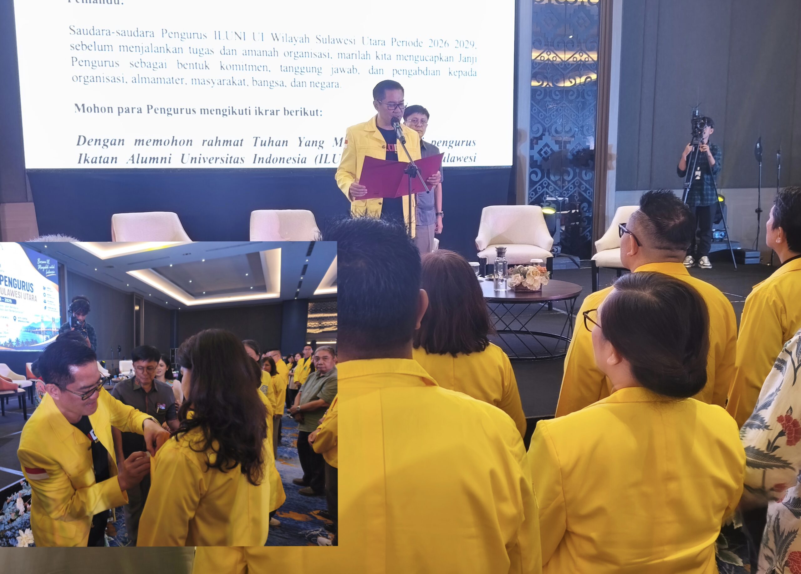 Joune Ganda Ajak Alumni UI Berkontribusi untuk Daerah, Seusai Pengurus ILUNI UI Sulut 2026-2029 Dilantik
