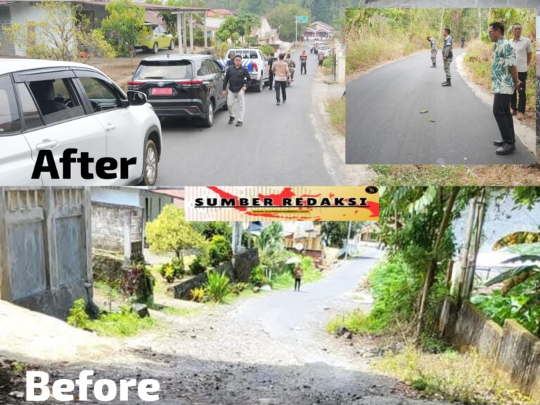 Warga Bersyukur! Jalan di Kokole II Akhirnya Diperbaiki, Bupati Joune Ganda Tuntaskan Janji Pembangunan Infrastruktur