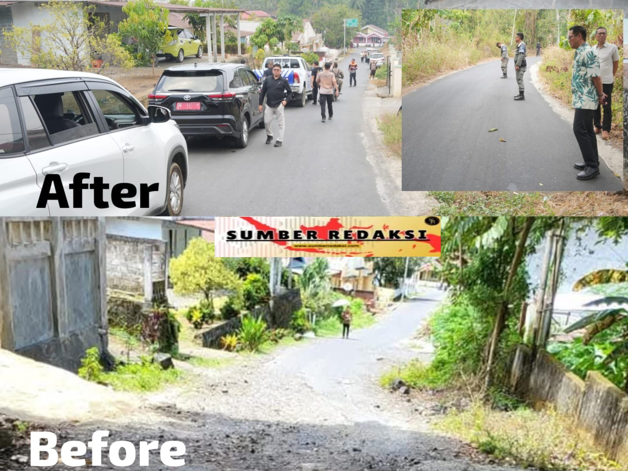 Warga Bersyukur! Jalan di Kokole II Akhirnya Diperbaiki, Bupati Joune Ganda Tuntaskan Janji Pembangunan Infrastruktur