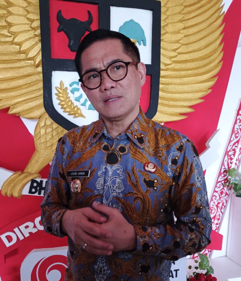 Pemkab Minut Mendorong Gerakan Komiditas Pangan “ASN Menanam” Untuk Menekan Laju Inflasi