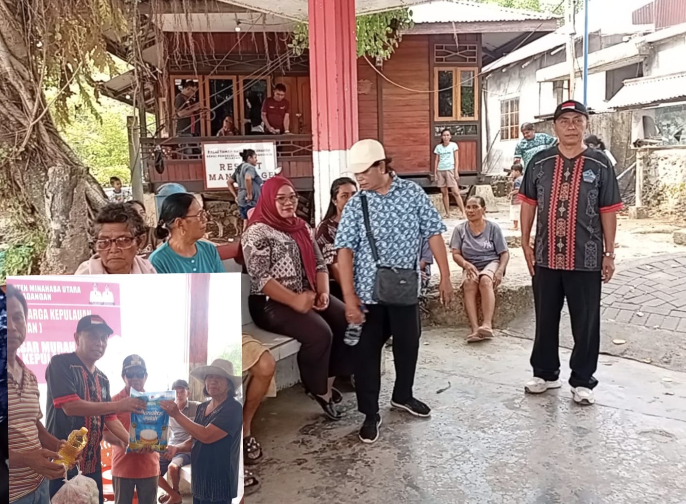 Lewat Pasar Murah Pemkab Minut Warga Kepulauan Kembali Nikmati Sembako Bersubsidi